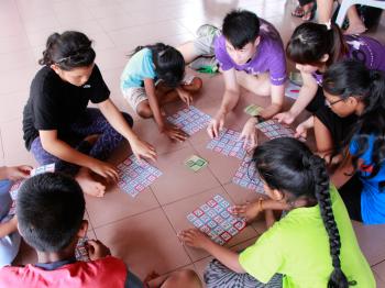 CYTC members teach maths through board games